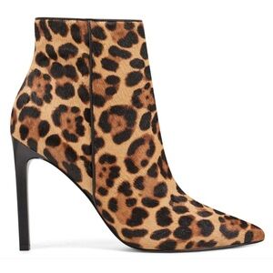 Nine West Brown and Black Heeled Boots